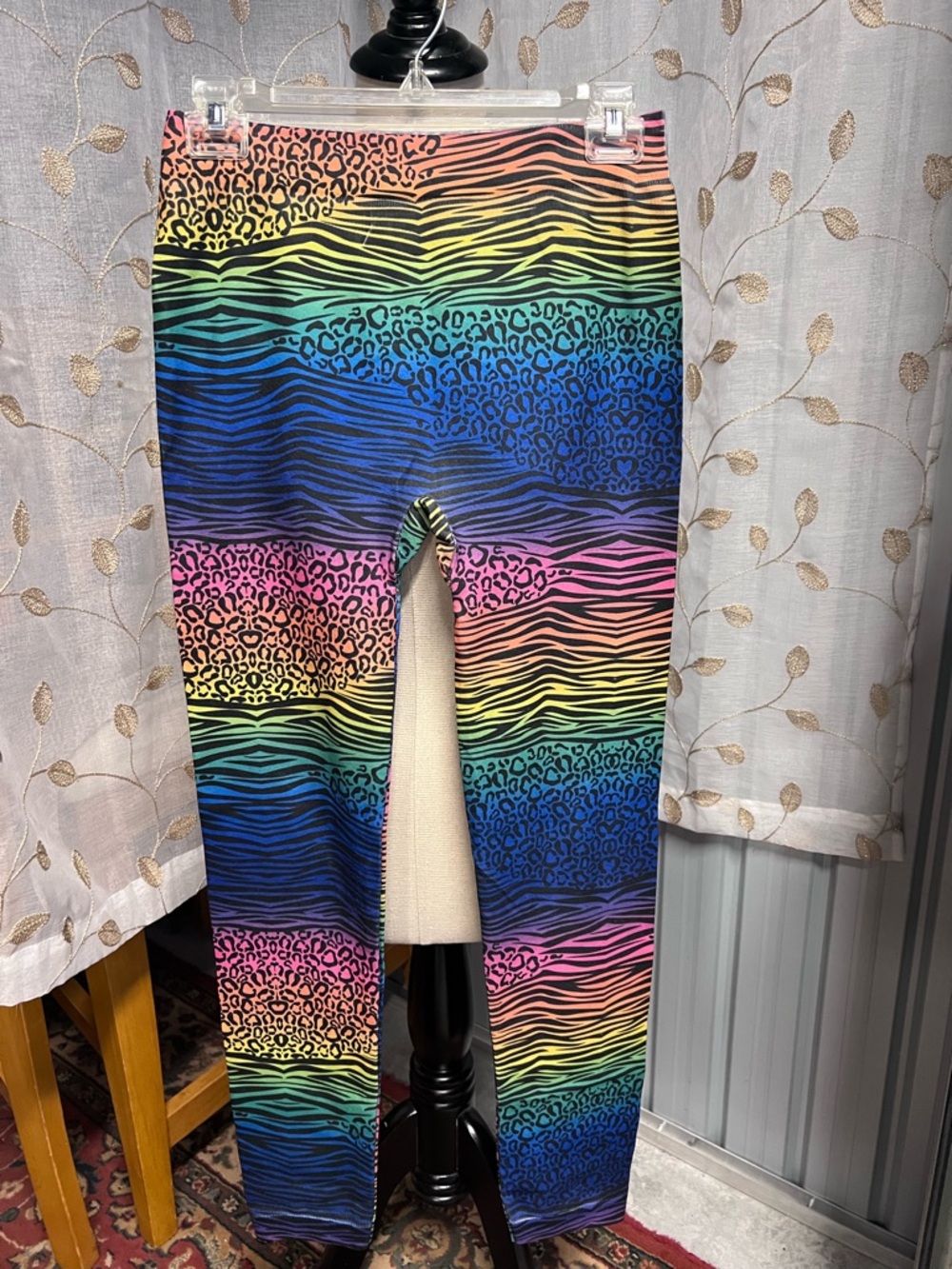 Rainbow Animal Print Leggings